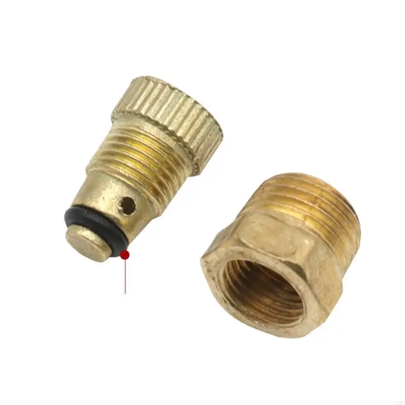 Sturdy Brass Drain Valves Convenient Accessory for Various Compressor Models L5BE