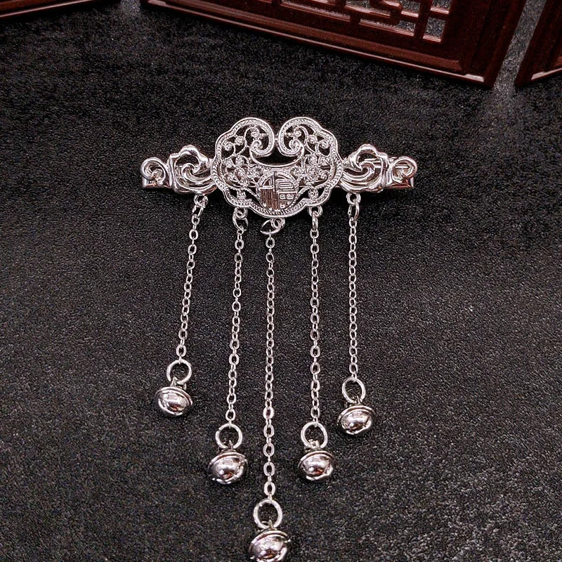 

Заколка для волос с кисточкой в стиле ретро, высококачественная заколка для волос, боковая заколка для женской челки, элегантный аксессуар для волос