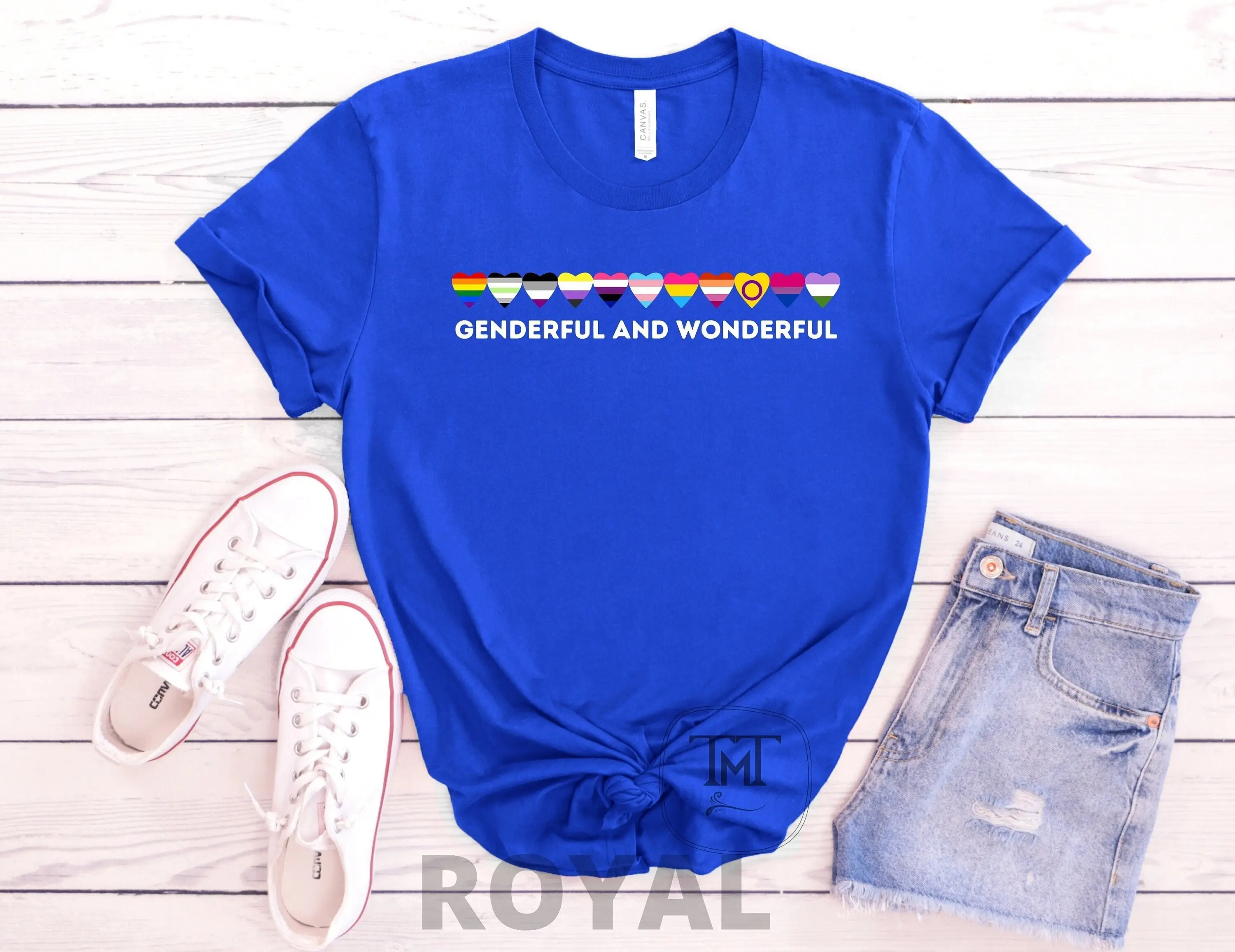 Pride Ally T Shirt Lgbtq Flags Lgbt Support Outfit Lgbtqia For Rainbow Genderful And Wonderful