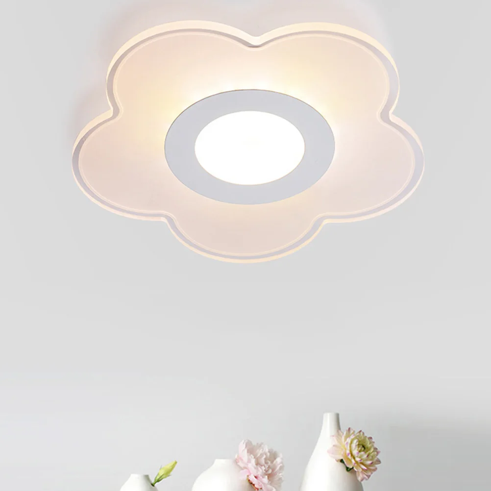 

Ceiling Lamp Wall Lights for Bedroom Embedded Flower Shaped Corridor Aesthetic Hallway