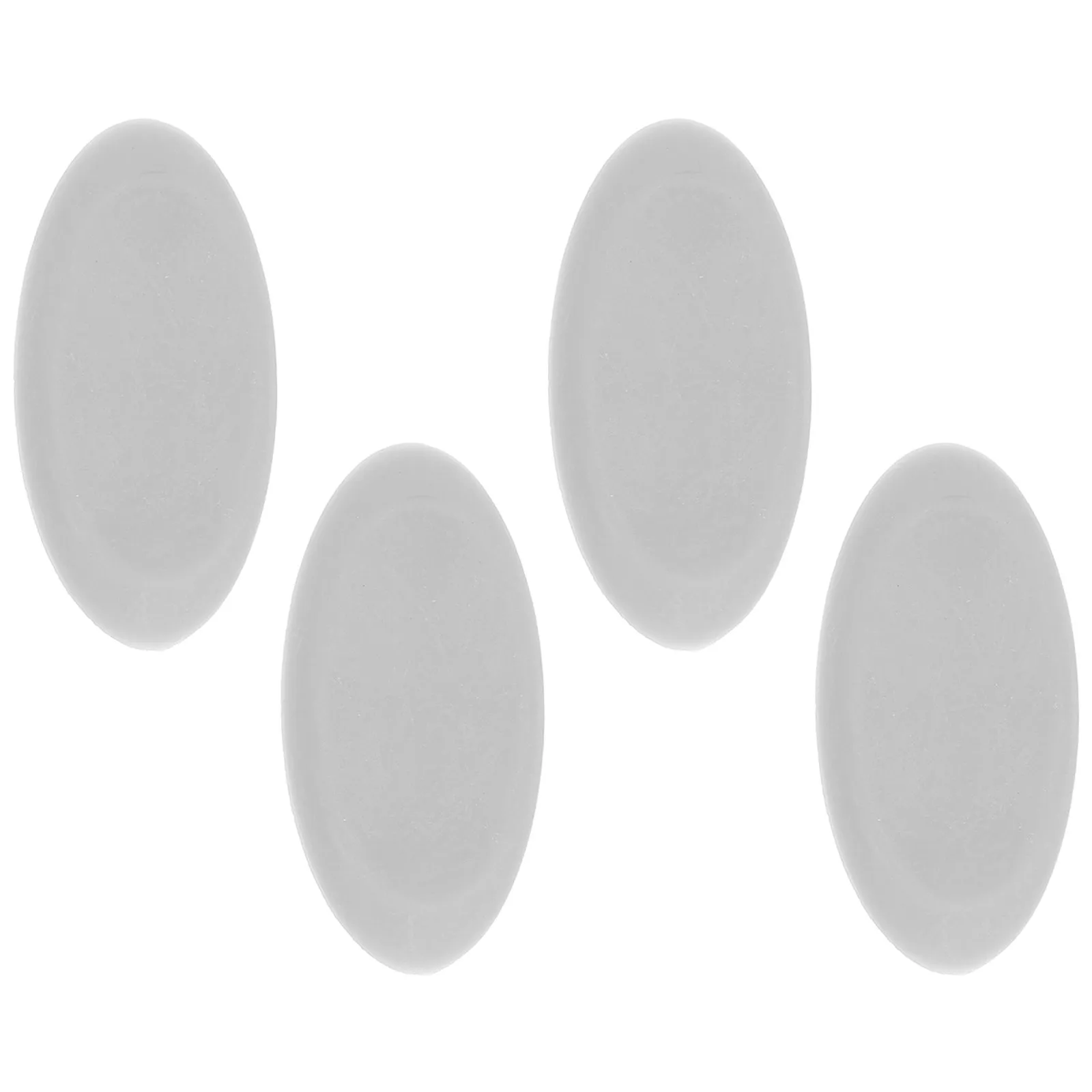 4Pcs Toilet Seat Spacers for Toilet Lid Angled Covers Non-Slip Noise Reduction Bumpers Replacement Pads for Bathroom