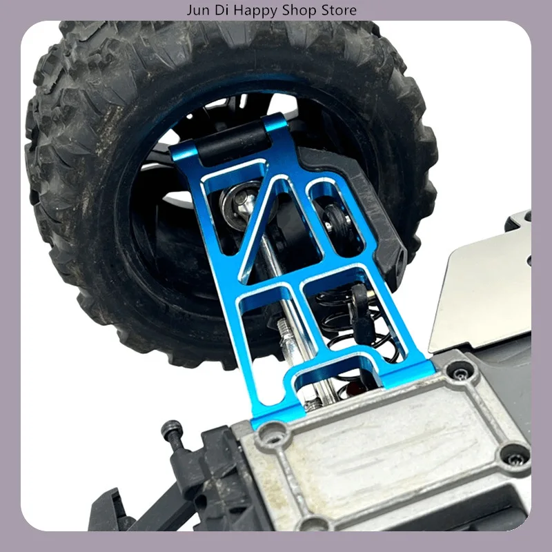 MJX 1/10 10208 V2 RC coche Metal actualización trasero brazo oscilante inferior repuestos ​