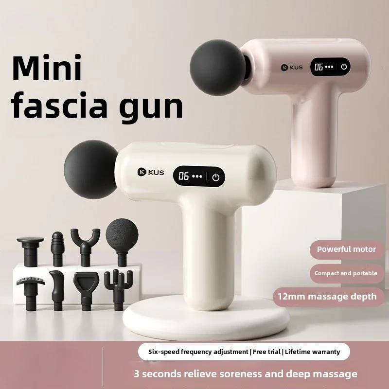 Mini Massage Gun Girls Muscle Relaxation Massager Male and Female Multifunctional Silent full body Pain Relief Recovery