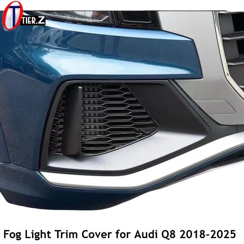 

Спортивная сетка, нижняя решетка, набор накладок на противотуманные фары для Audi Q8 S-LINE SQ8 2018-2025 4M8807682A и 4M8807681A Стайлинг автомобиля