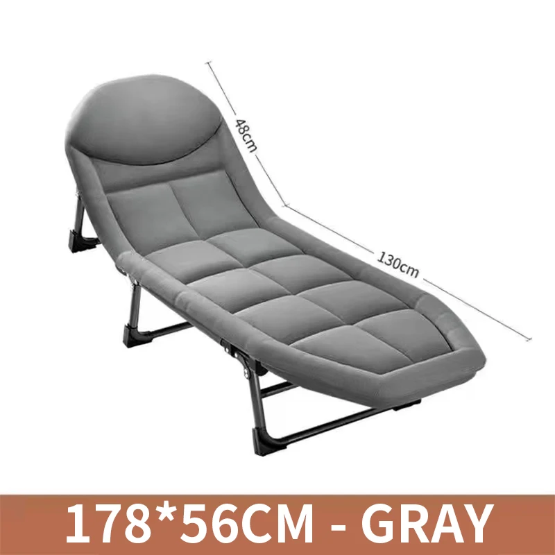 Folding bed sheet office lunch break recliner nap artifact camp bed home portable simple accompanying bed