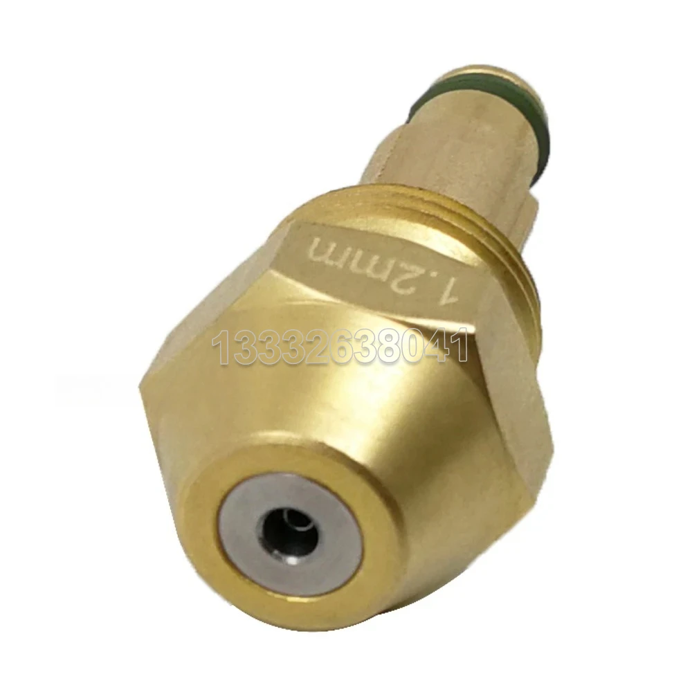 Discount 1Piece Waste Oil Burner Nozzle Used OilHeavy Oil Burner Siphon Nozzle Diesel Heavy Oil Injection Air Atomizing Nozzle
