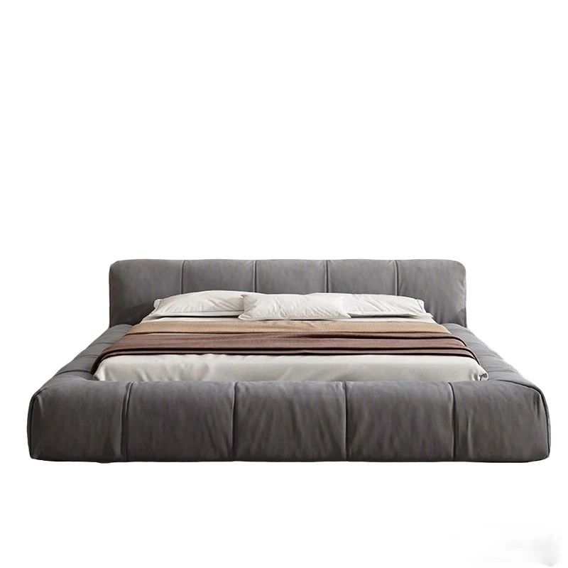 

# Luxury Up-holstered Beds Modern Velvet Fabric Double Bed King Size Bed Frame