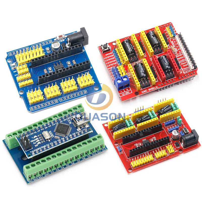 NANO V3.0 Controller Terminal Adapter Expansion Board NANO IO Shield Simple Extension Plate For Arduino AVR ATMEGA328P Nano 3.0