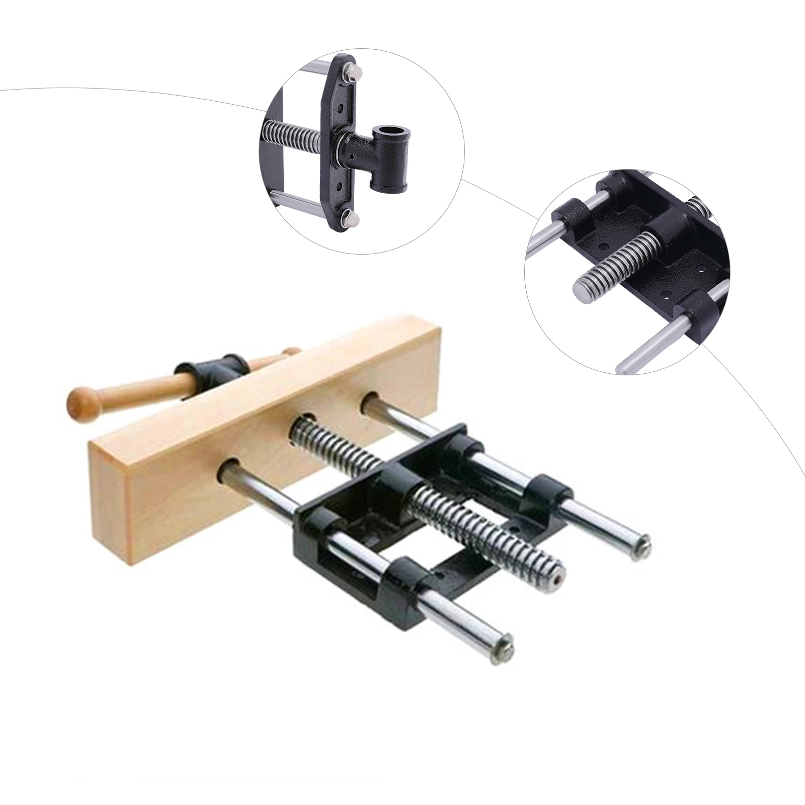 Woodworking Planer Clamp Construction Clamp Workbench Clamp Mouth (without wrench and plug)