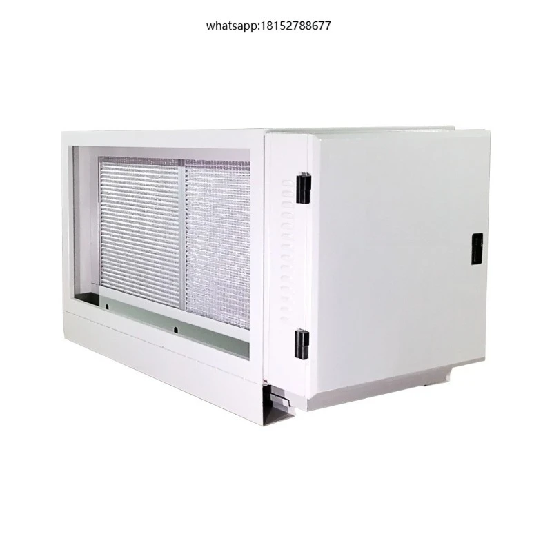 Electrostatic Precipitator with Electrostatic Filter for Smoke & Air Purification