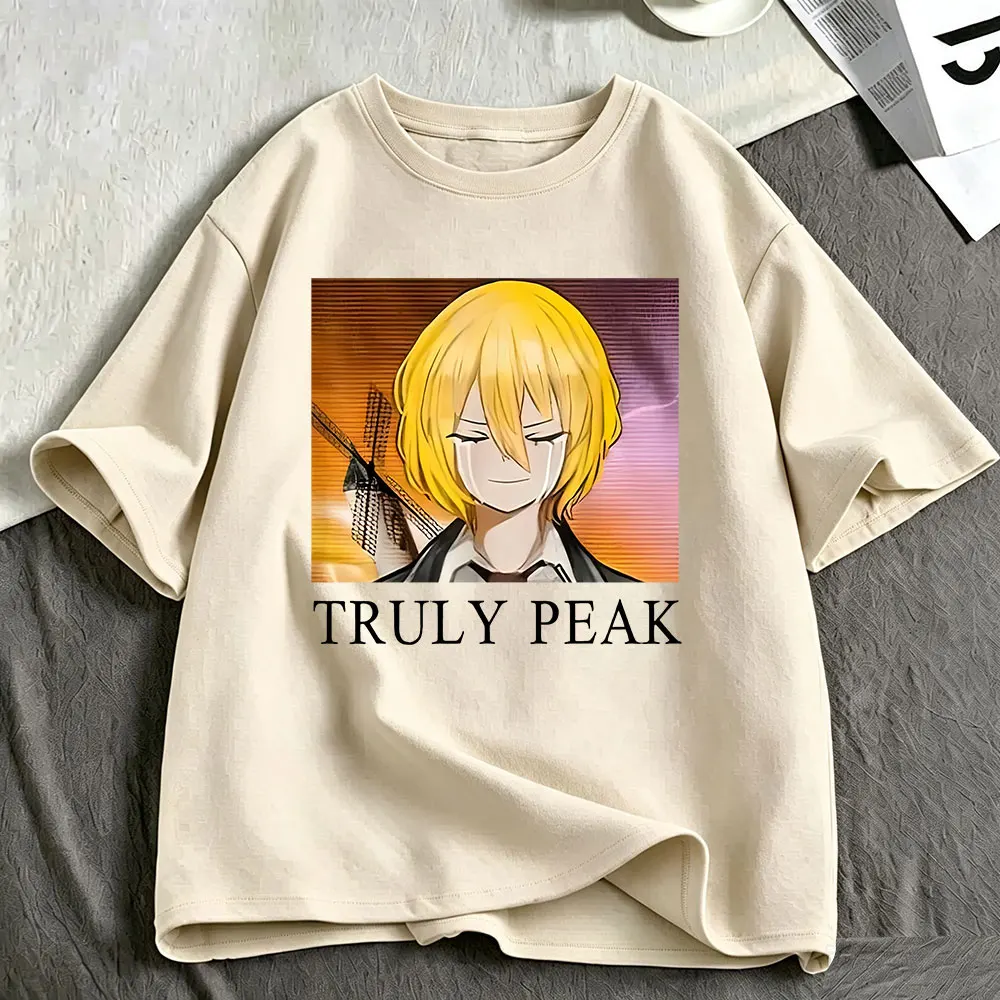 Game Limbus Company Don Quixote Meme T-Shirt Herren Damen Kleidung Mode Baumwolle Übergroße Kurzarm-T-Shirts Tops Streetwear – Detail 4