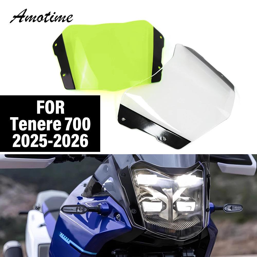 Motorcycle Accessories Headlight Protector Light Cover Protective Guard For YAMAHA T7 Tenere 700 Tenere700 Rally 2025 2026