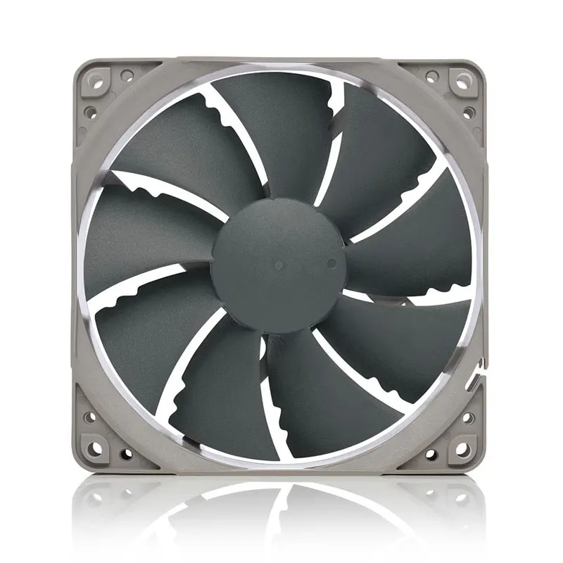 Noctua-ventilador de NF-P12 de 12cm, carcasa de CPU de 4 pines, diseño de 9 aspas, rodamiento SSO, Control de Corriente Eddy, 6 años de garantía