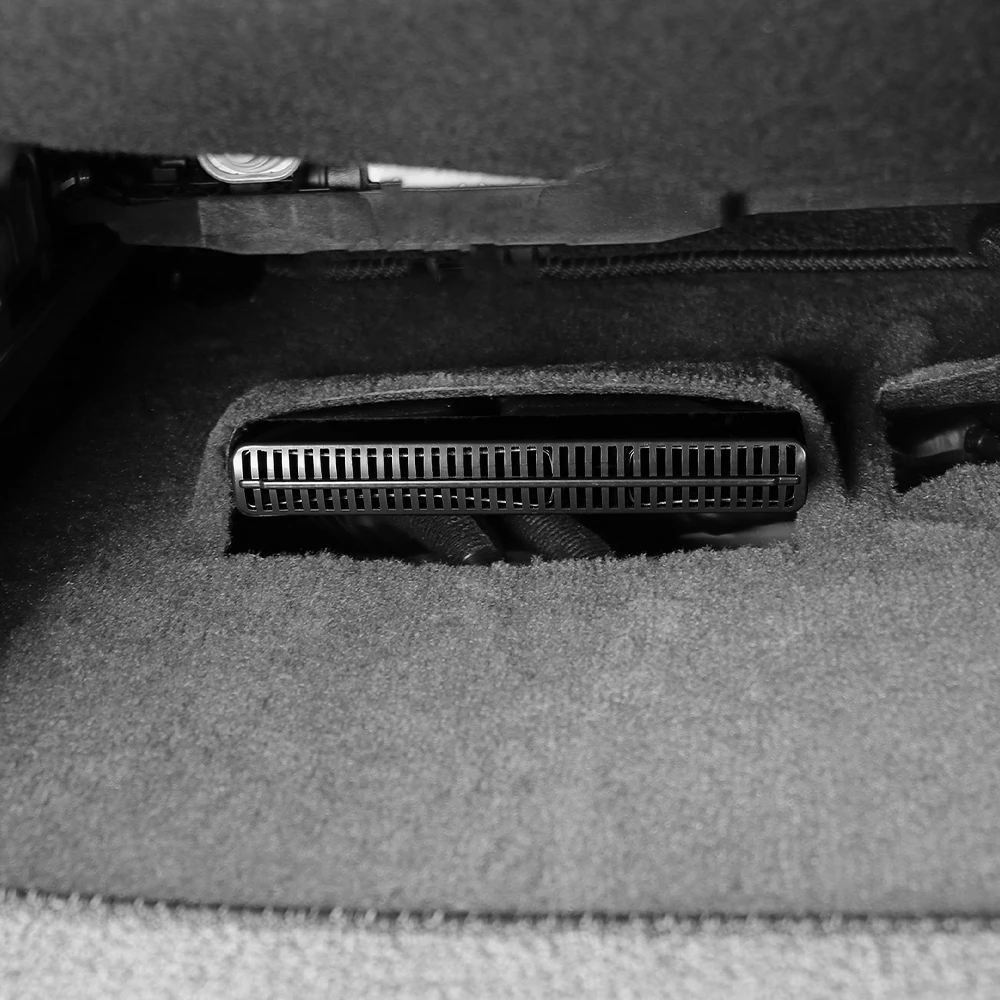 2 قطعة سيارة تحت مقعد تنفيس حماية شواء الغبار برهان غطاء منفذ الهواء لملحقات هيونداي أيونيك 9 #2