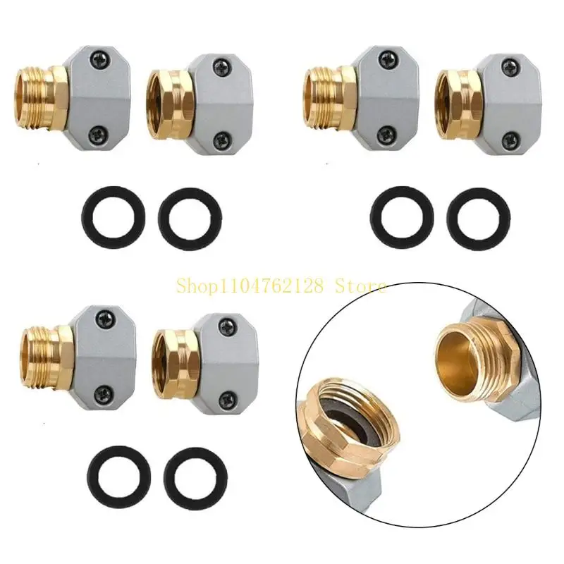 Reliability Garden Irrigation Pipe Fixing Coupling Garden Water Hose Repair Connector Fittings Water Pipe Connector best sale