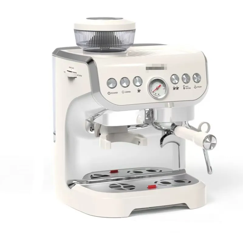 

All-in-One Professional Espresso Coffee Machine With Grinder High Pressure Dual Boiler Automatic Coffee Maker
