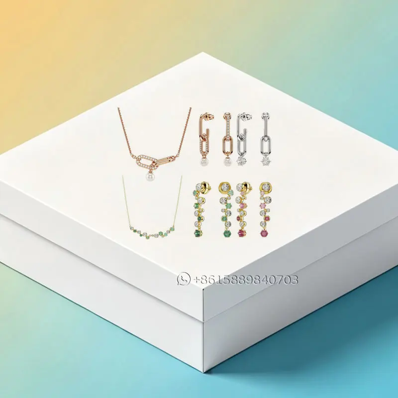 

2026 New Hot Selling Women's Luxury Sparkling Zircon Jewelry Set Elegant Fashion Declaration Accessories DailyWearPartyEssential