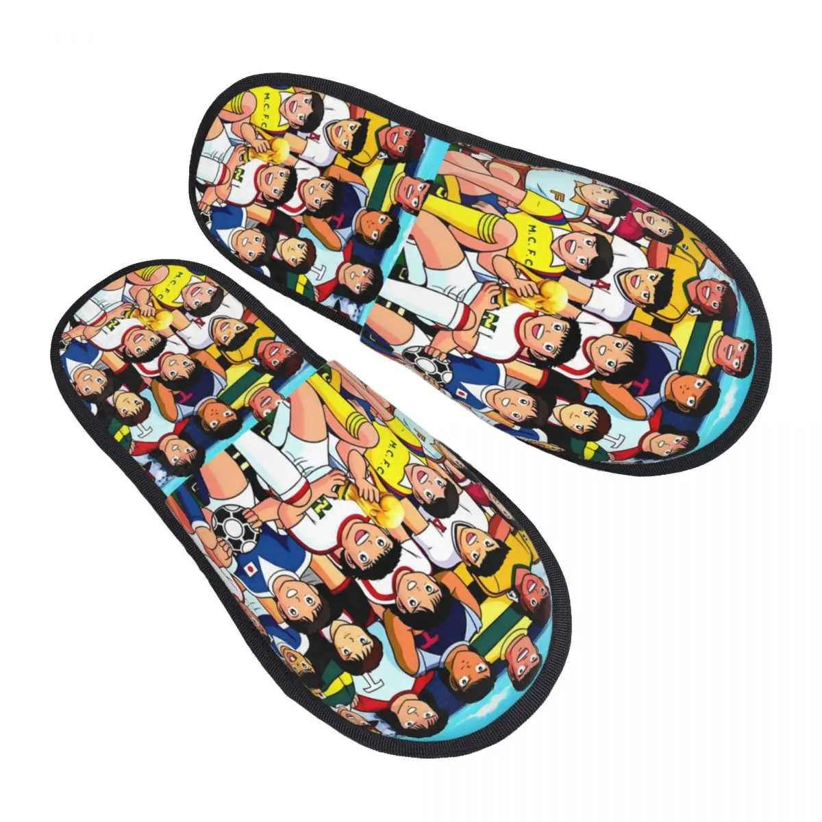 Custom Japan Anime Football Manga Captain Tsubasa Guest Slippers for Hotel Women House Slipper