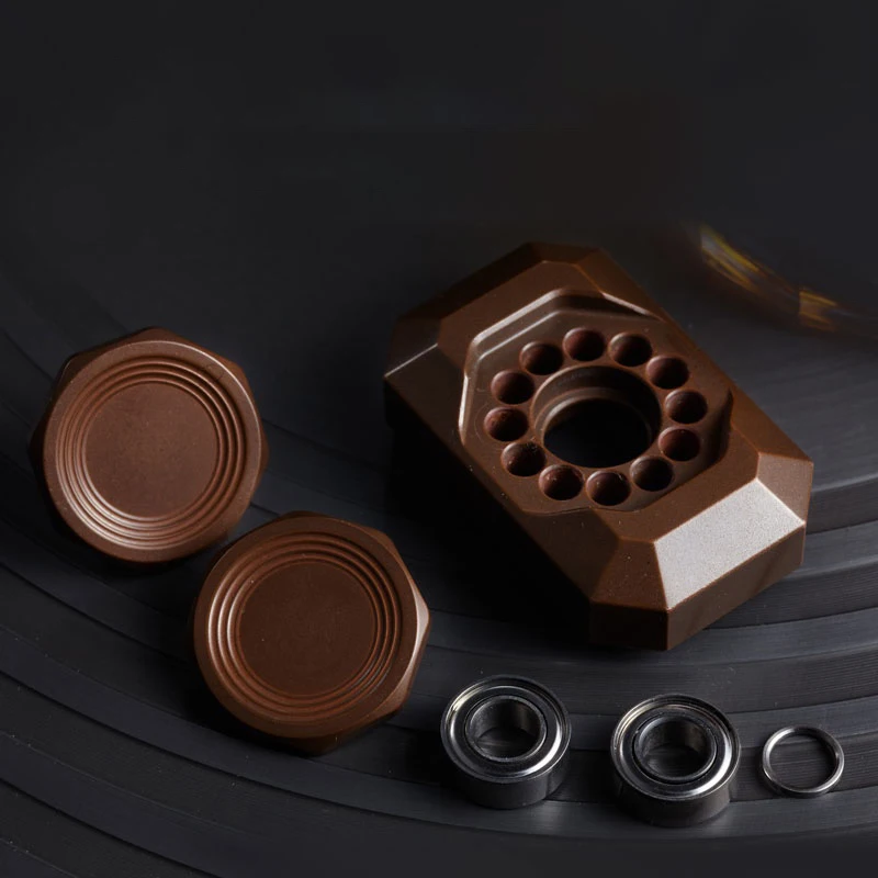Black Mirror Fingertip Spinner Limited Edition Metal Decompression Toy Feel Type EDC Tide Play
