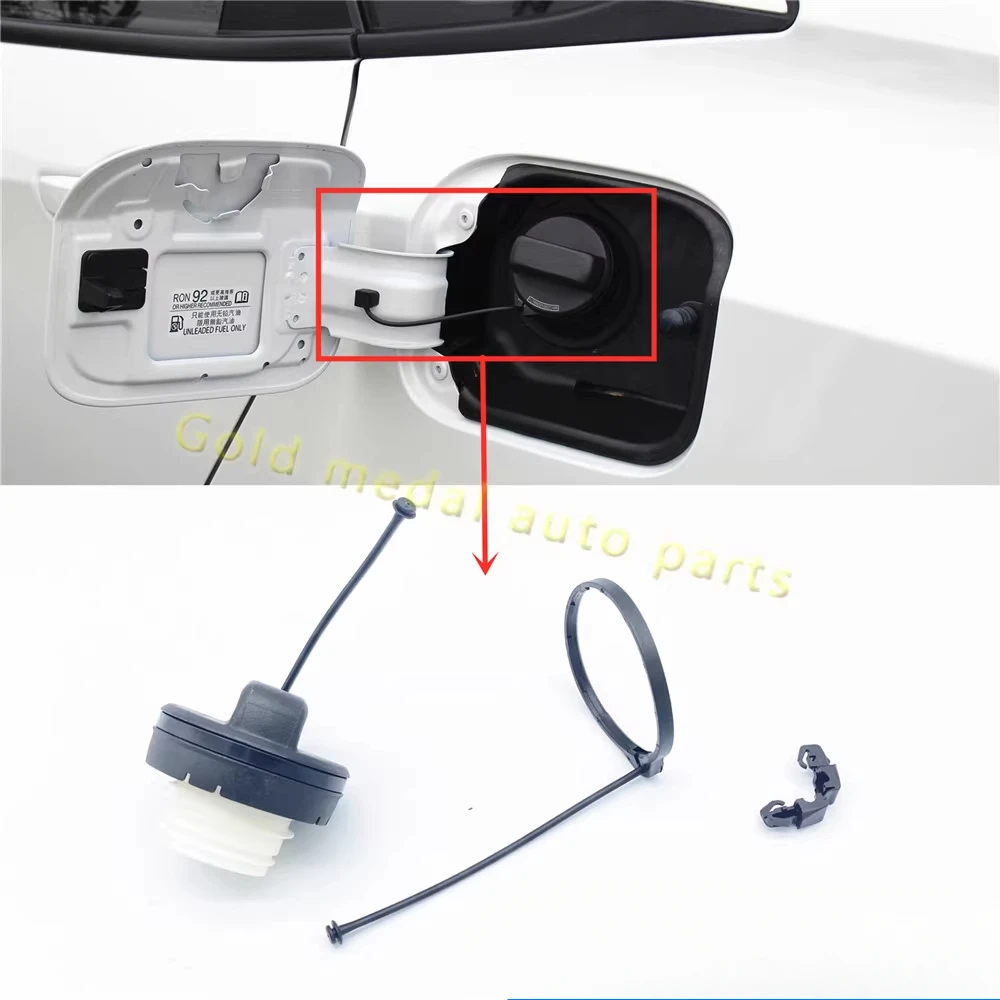 

3pcs For 08-18 Fit Fuel Tank Inner Cap Gas Cap Fuel Seal Cap