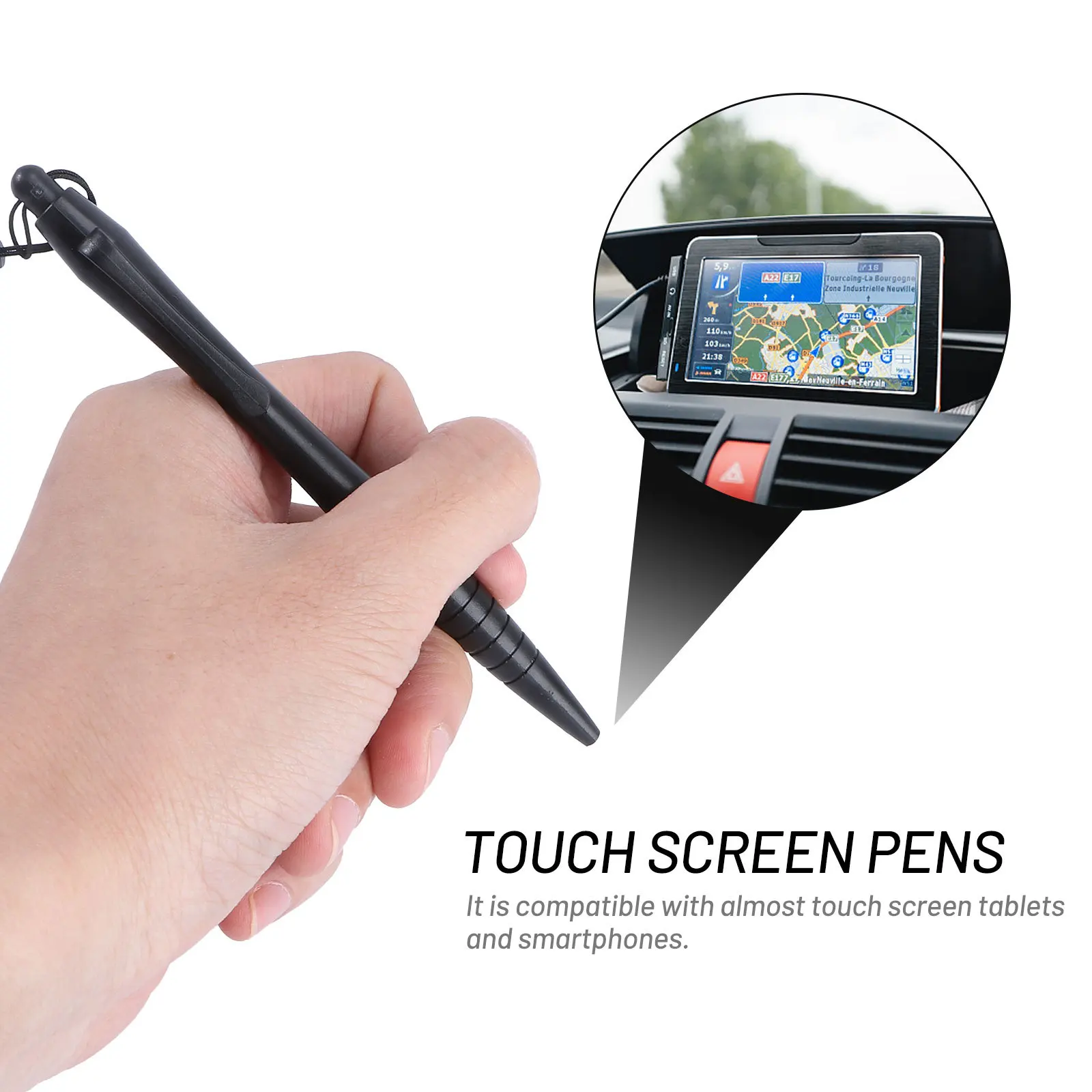 

Touch Screen Stylus Pen Fine Tip High Precision For Smartphones Tablets Sensitive Smooth Writing Drawing Tool Compatible With