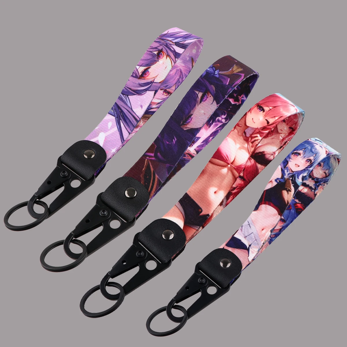 

Anime Games Character Keychain Eagle Beak Key Tag For Motorcycles Cars Backpack Chaveiro Short Lanyard Accessories Gifts