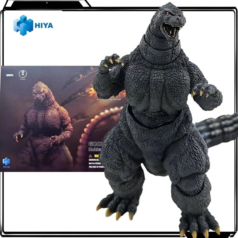 

HIYA Original Godzilla Vs. King Ghidorah Hokkaido Battle Ver.Anime Action Figures Toys for Boys Christmas Gift Collectible Model