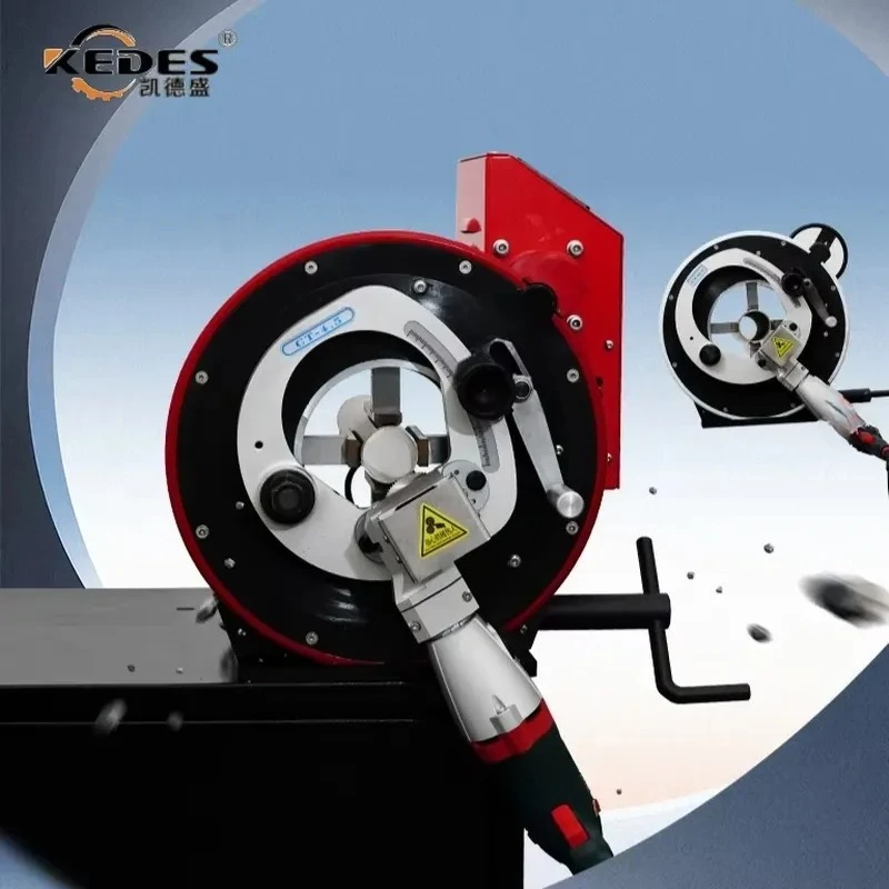 Stainless Steel Semi-Automatic Orbital Pipe Cutting Machine for PVC and Steel Tube Best-Selling Sanitary Pipe Cutter