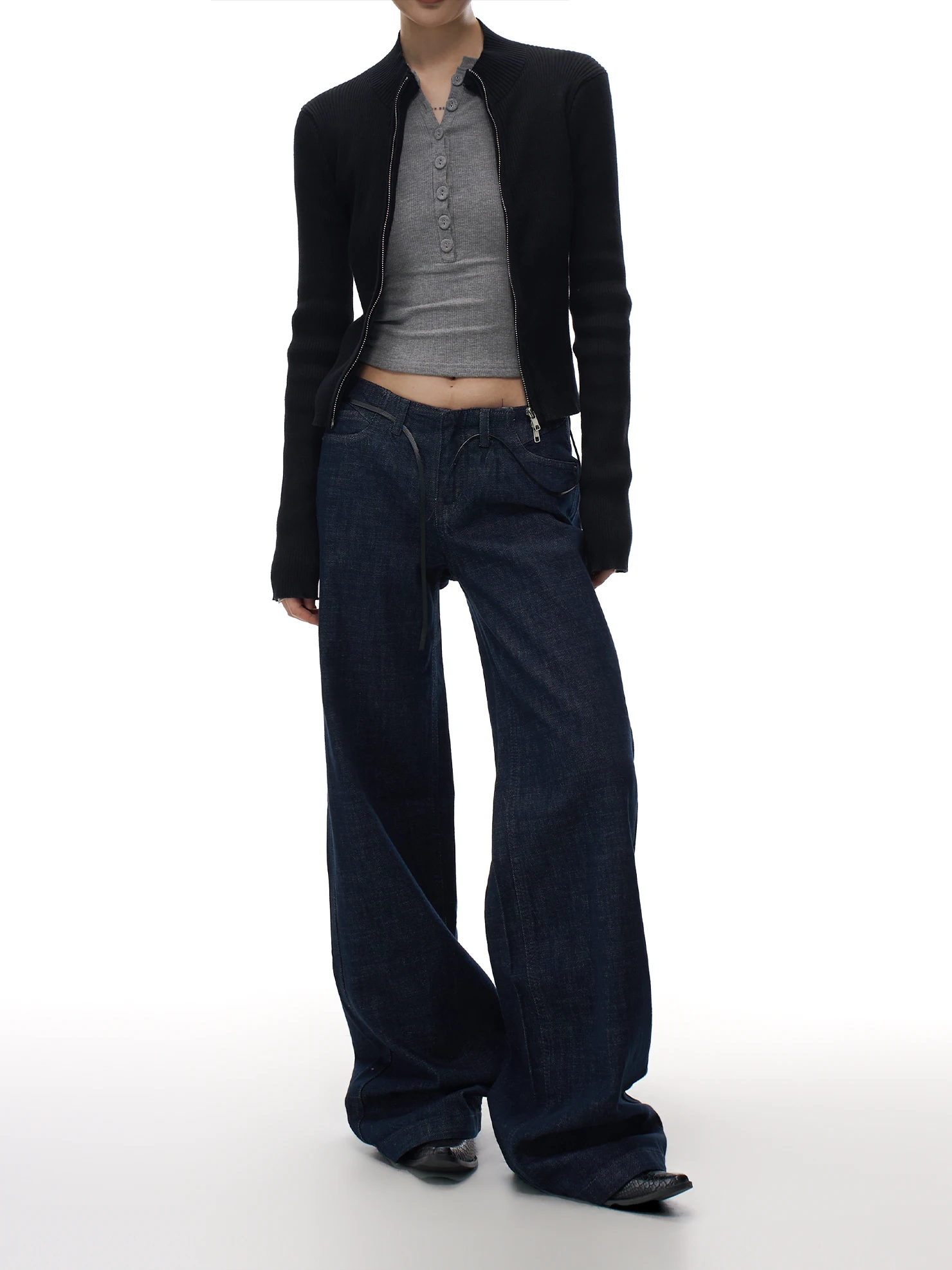 

Американские ретро-джинсы с низкой посадкой и прямыми штанинами для женщин, длинные брюки Cleanfit, весна 2026, новые повседневные джинсы-скинни из хлопка