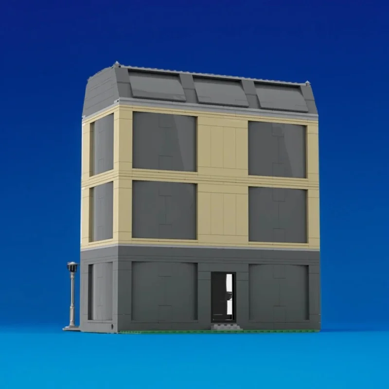 1230 قطعة MOC Wallstreet Embassy واجهة فقط وحدات نموذج اللبنات لعبة تجميع لتقوم بها بنفسك الإبداعية هدية الكريسماس فكرة الطوب #5