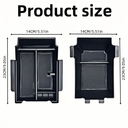 Imagen 2 del producto Caja de almacenamiento para consola Central, adecuada para Subaru Crosstrek 2023 2024, bandeja para consola Impreza 2024, accesorios interiores para coche