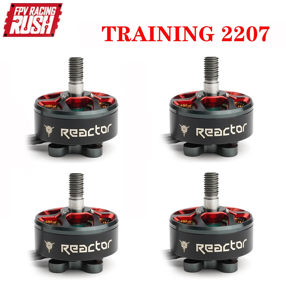 

RUSHFPV RUSH REACTOR TRAINING 2207 1860KV 1960KV 6S Brushless Motor Compatible 5-6inch propeller for RC FPV Freestyle Drone