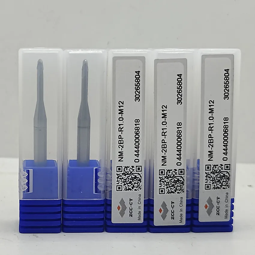 NM-2BP-R1.0-M06/NM-2BP-R1.0-M08/NM-2BP-R1.0-M10/NM-2BP-R1.0-M12/NM-2BP-R1.0-M16/NM-2BP-R1.0-M20 ZCC.CT NM-2BP 2T Kugelfräser