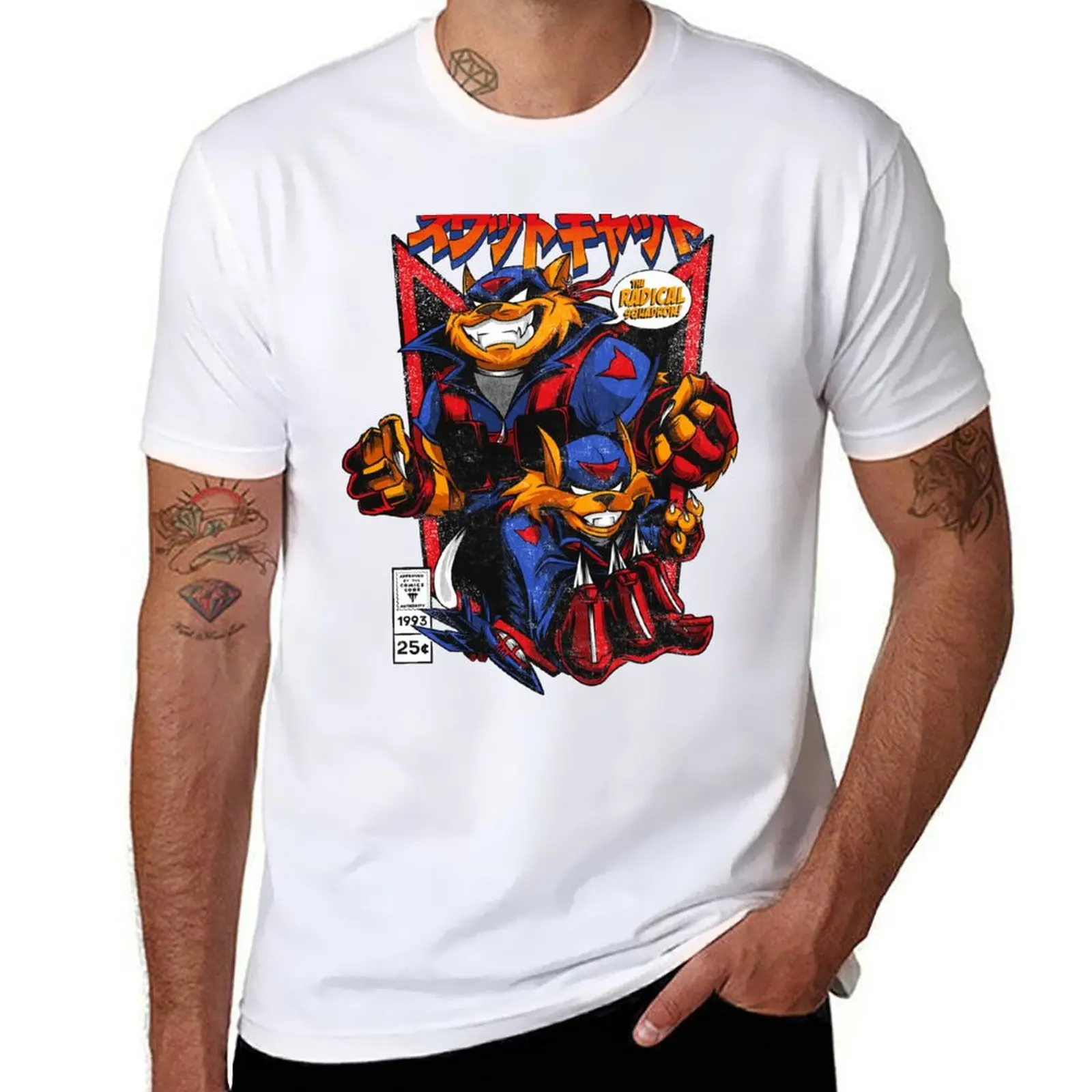 

Swat-Kats T-Shirt anime tshirt t shirts for man pack cotton T-Shirt