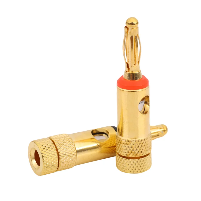 

Позолоченные штекеры типа «банан» 12 красных 12 черных 4 мм 24 шт. LL68-4BP1-AB01