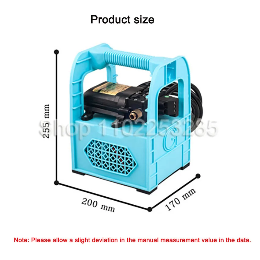 

1Pc Portable Electric Sprayer Pump Rechargeable Water Pump Car Wash Irrigation Spraying Garden Tools