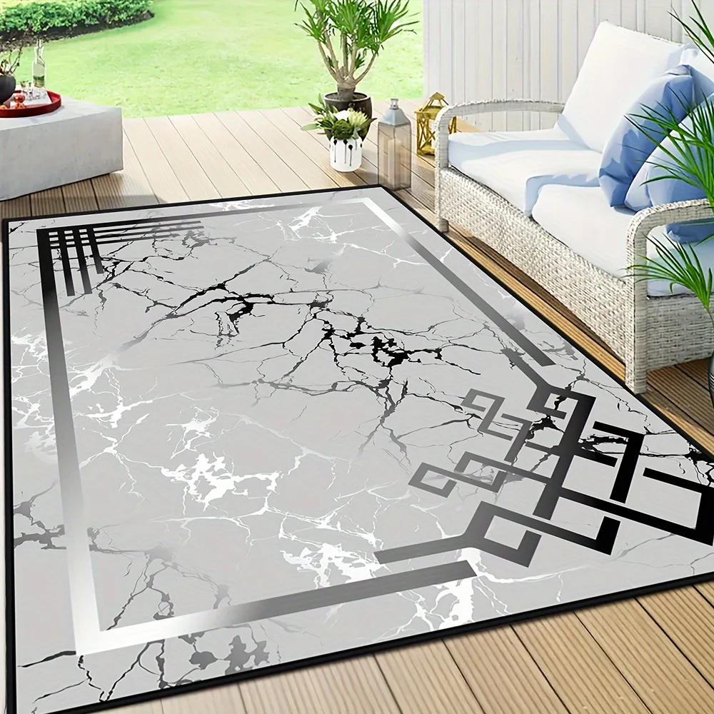 Modern Scandinavian Sky Theme Carpet Non Slip Soft Touch Rug For Home Office Dining Room Decoration