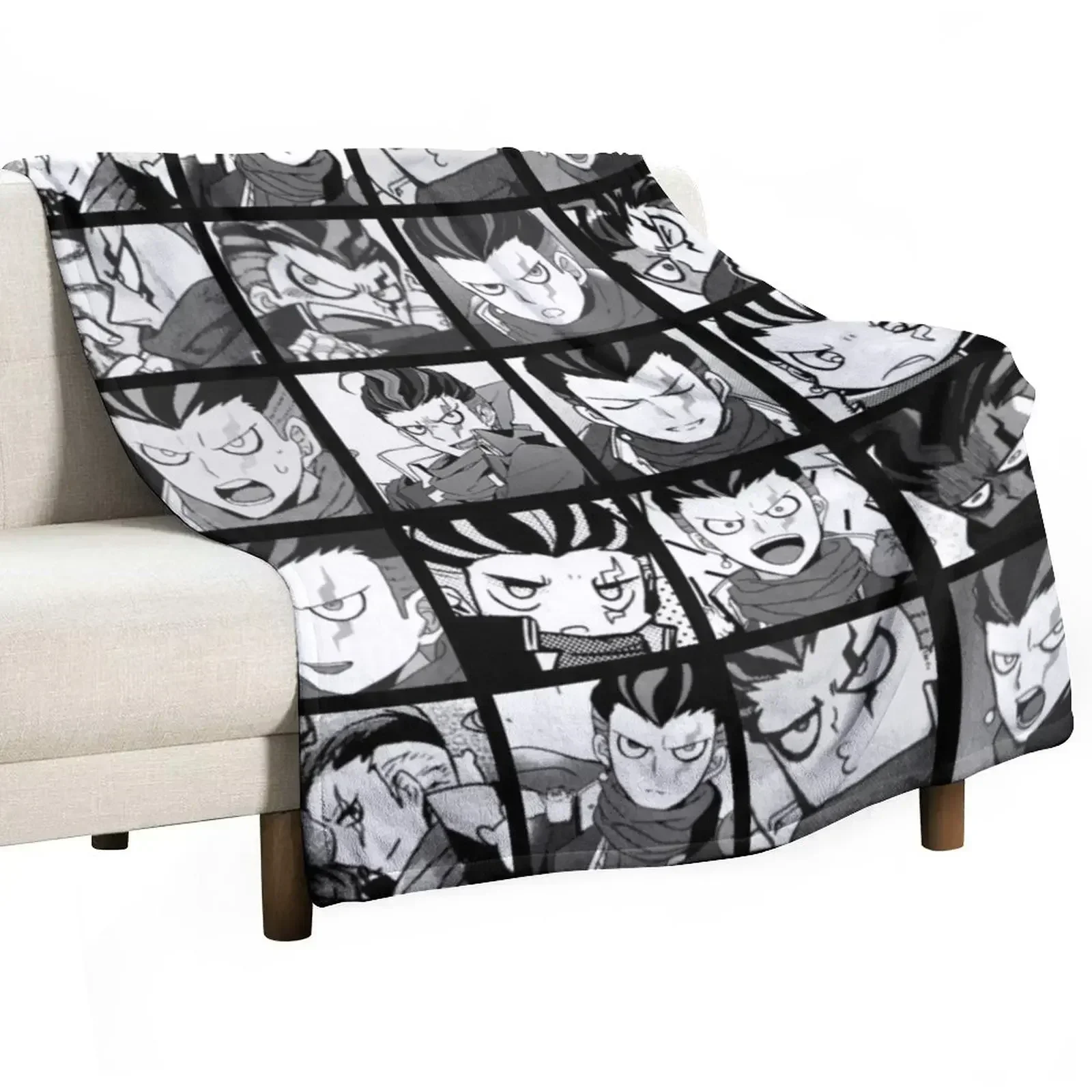 

Gundham Manga Collection Throw Blanket warm winter Cute Travel Blankets