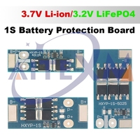 1S BMS 12A 16A 24A 3.7V 3.2V LiFePO4 Li-ion Lithium Battery Protection Board 18650 4.2V Charging Voltage/Short Circuit/Overcharg