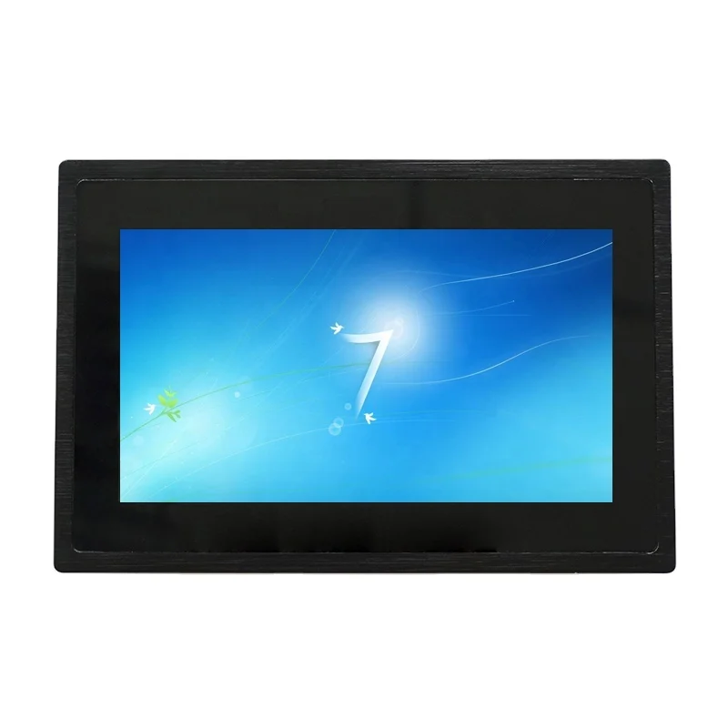 Outdoor sunlight readable 7 inch touch screen monitor for self-service kiosk