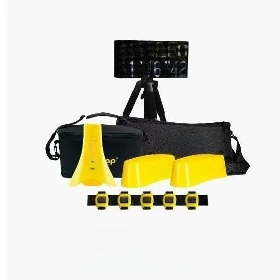 Short Track Speed Skating and Skating Segmented Timing System for Individual and Team Timing Training