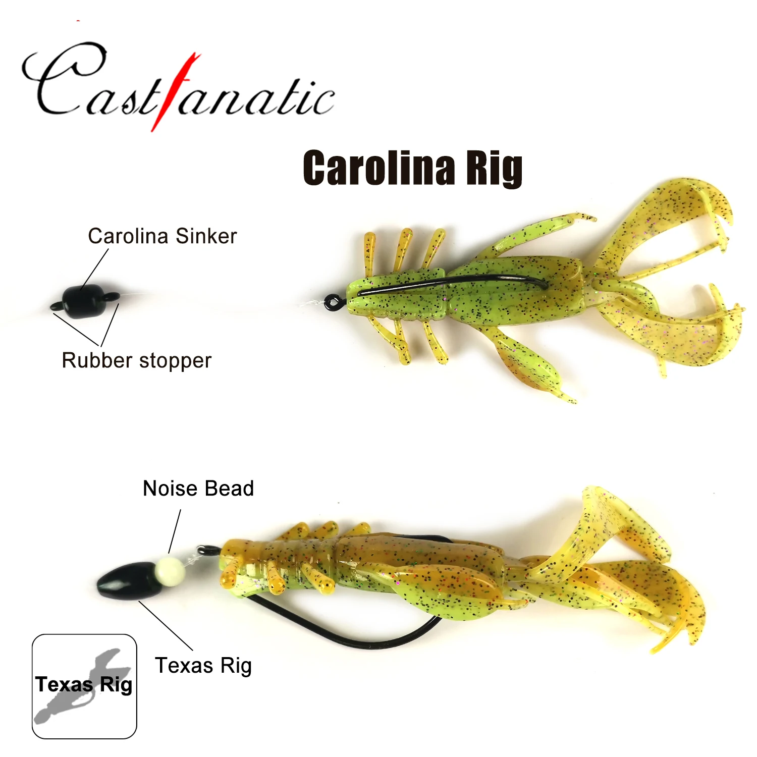 8.5g Castfanatic Monarch Cray Crawfish Floating Soft Shrimp Bait Silicone Worm Lure Crab Wobbler Bass accessori per la pesca alla carpa pesca