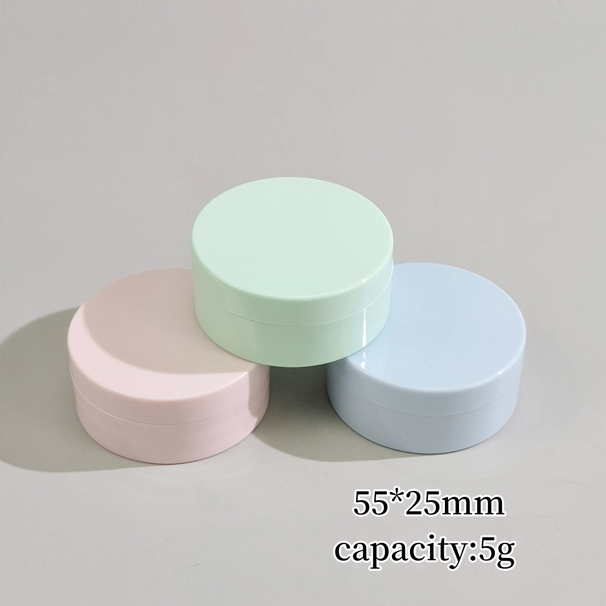 5g loose powder dispenser with free puff