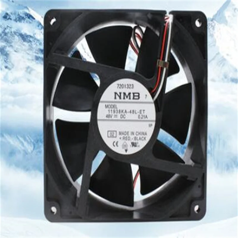 11938KA-48L-ET NMB 4715KL-07W-B39 48V 0.21A  12038 Two/three wire cooling fan