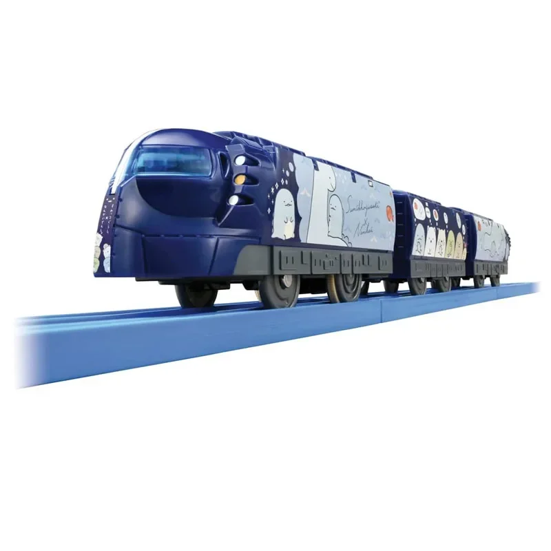 TAKARA TOMY S series Pulelu Road electric rail train Shinkansen model car toy for boys, a holiday gift toy for children.