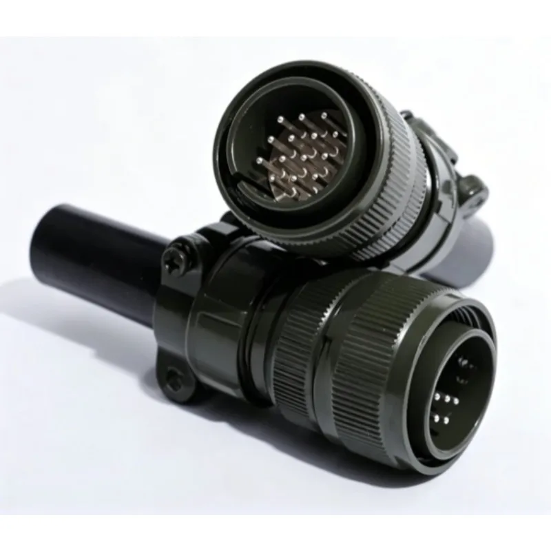2PCS Suitable welding machine, welding gun, 14 pin meter aviation plug, 14 pin meter plug, control wire