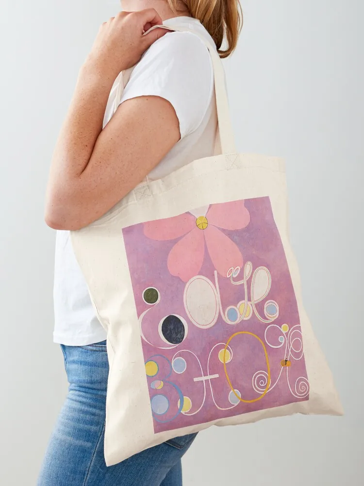 

Hilma af Klint The Ten Largest, No. 05, Adulthood, Group IV Tote Bag cute pouch bag Reusable bags Lady bag