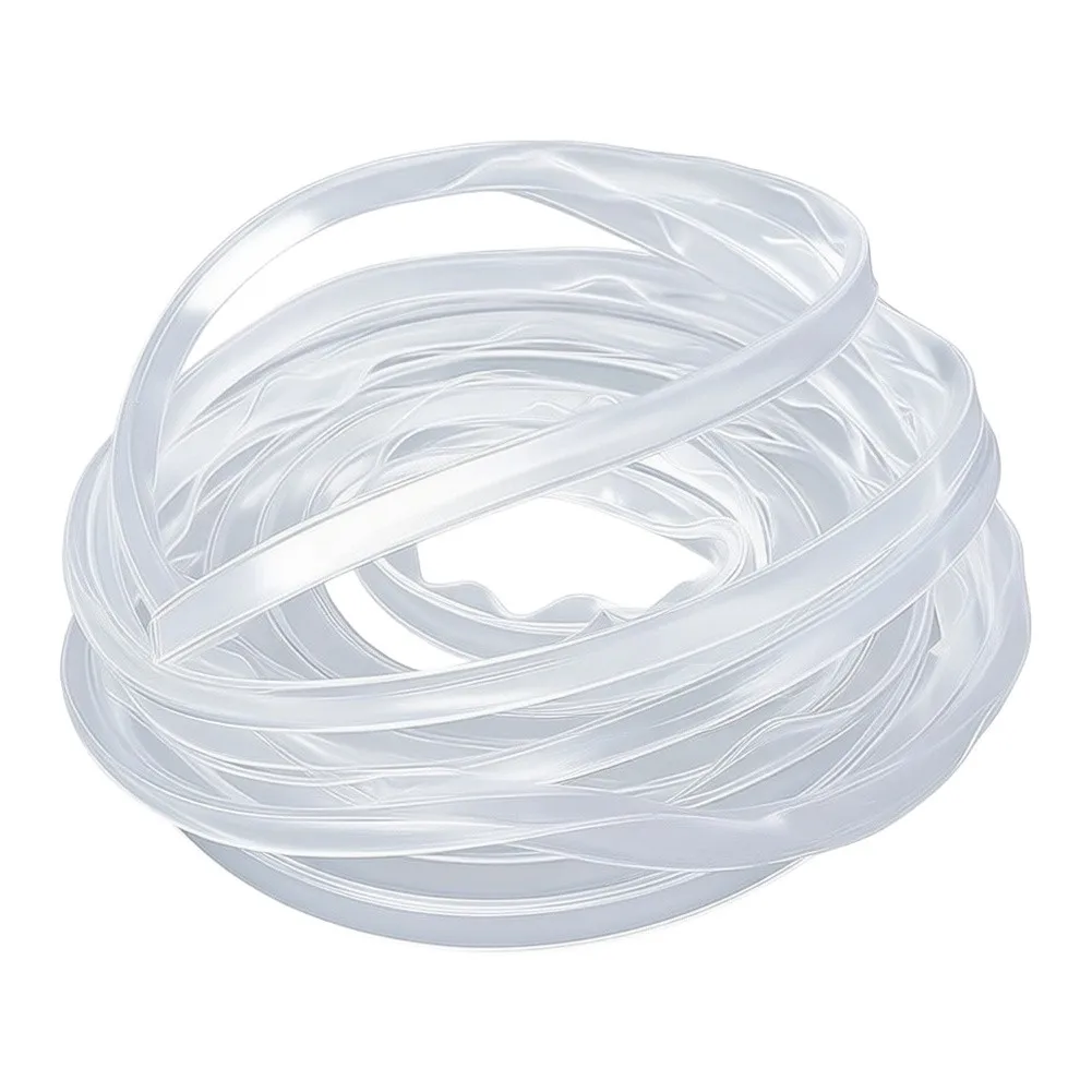 Vinyl Window Seal Strip for Glass Louver Applications Air Tight Seal Against Rain Wind 1m 30.5m Ultra Clear PVC Material