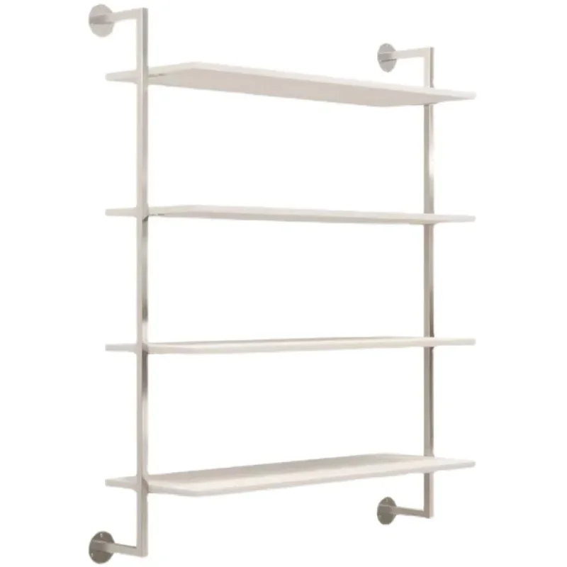 Clothing store women's clothing multi-layer shoe bag rack  store wall storage rack