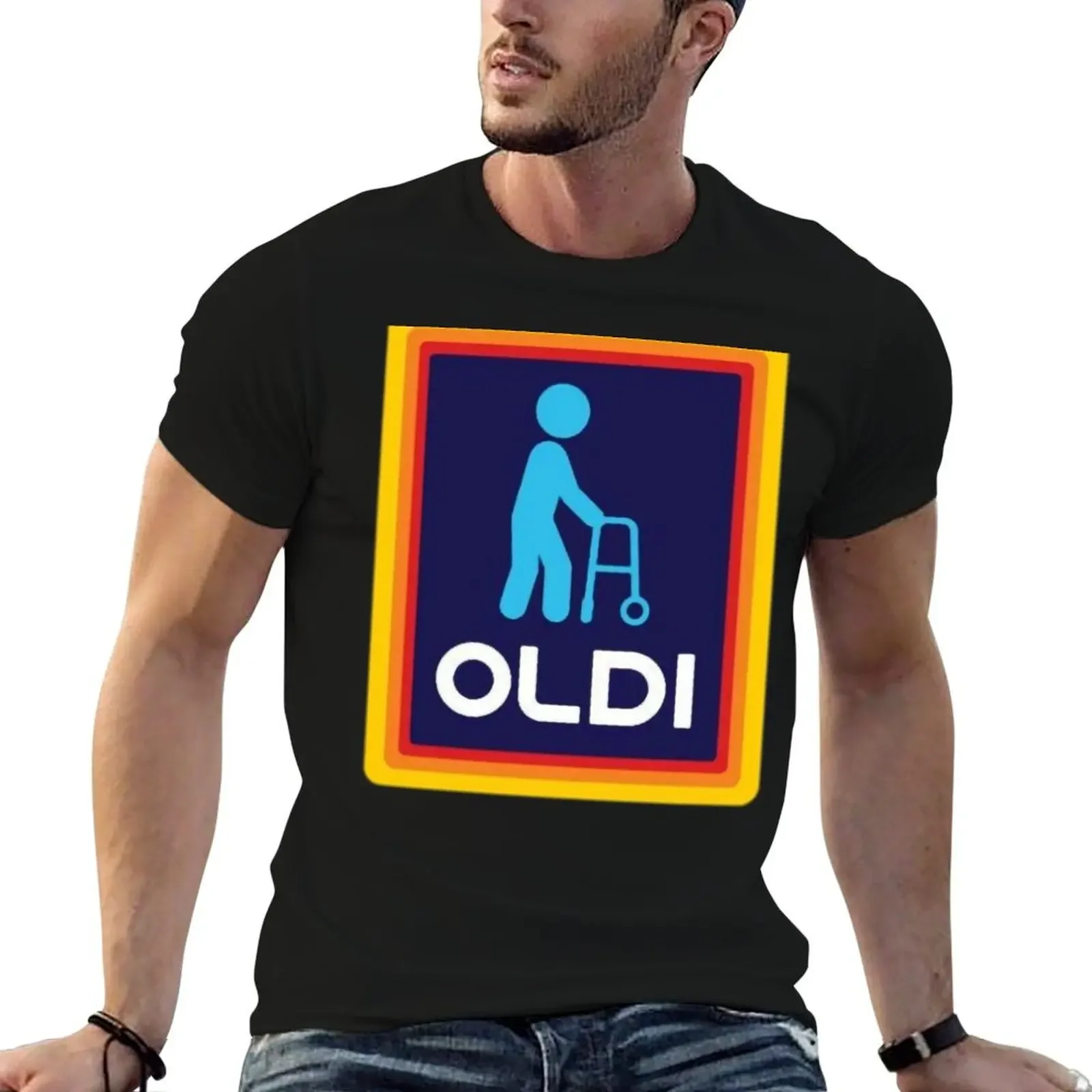 

Aldi Inspired Oldi T-Shirt new edition graphic t shirts anime tshirt mens graphic t-shirts hip hop